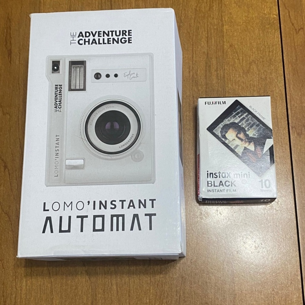 The Adventure Challenge Lomo Instant Automat camera and extra film, brand new
